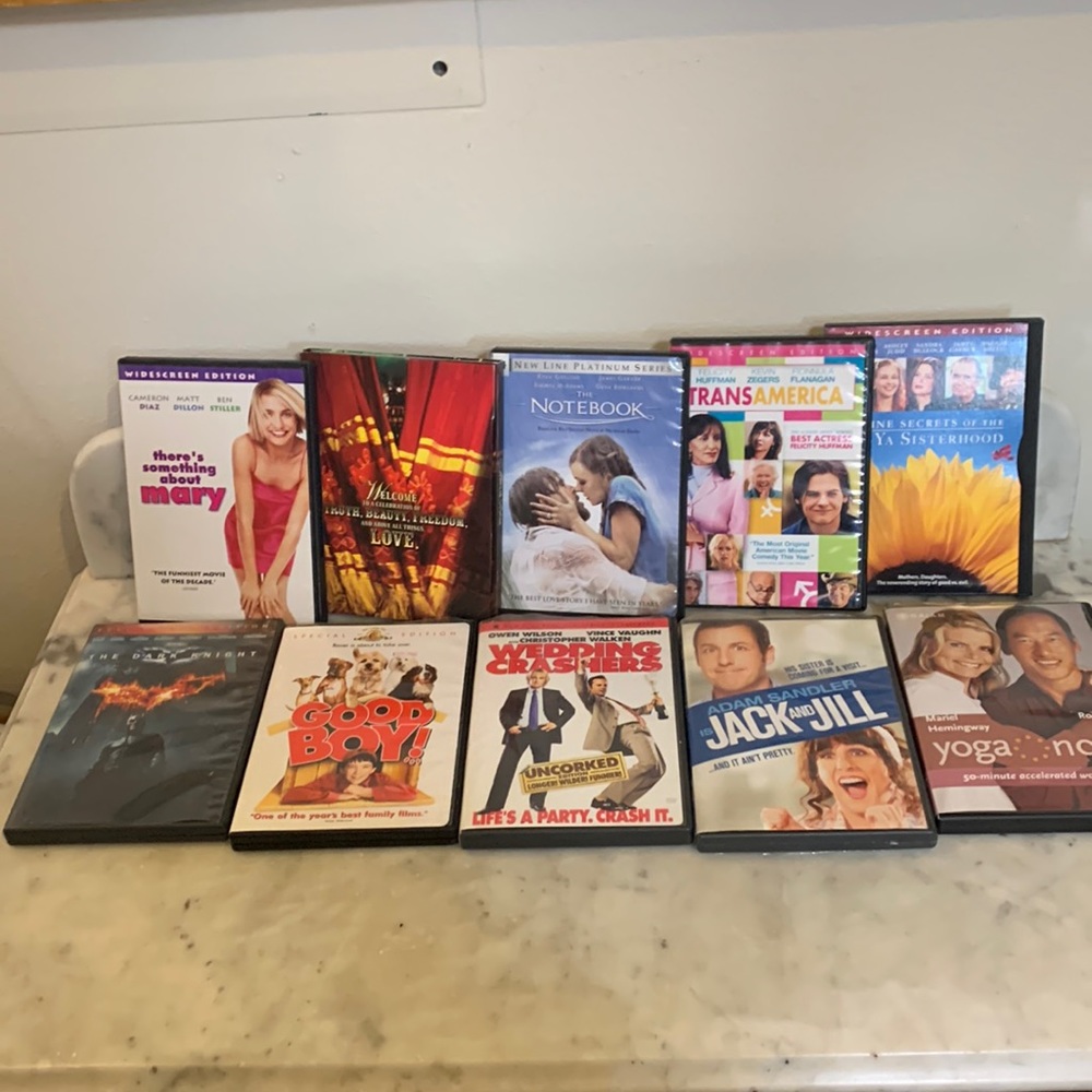 Lot of 10 Assorted DVDs